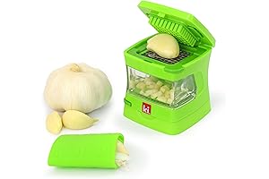 Our Garlic-A-Peel Crushes Garlic in Seconds