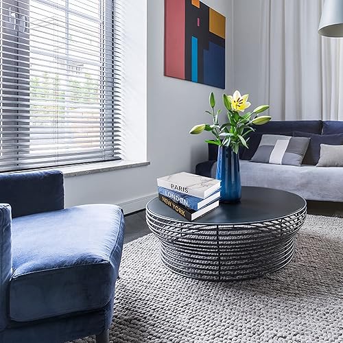 Miniatura 7 de Z111 - Juego de 3 libros decorativos para decoración del hogar, mesa auxiliar, estantería, libros falsos para decoración de decoración, caja de