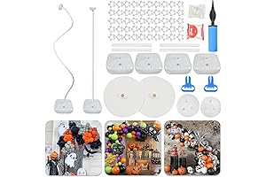Handbanary Half Arch Balloon Stand, 8.2ft & 5ft Balloon Arch Kit