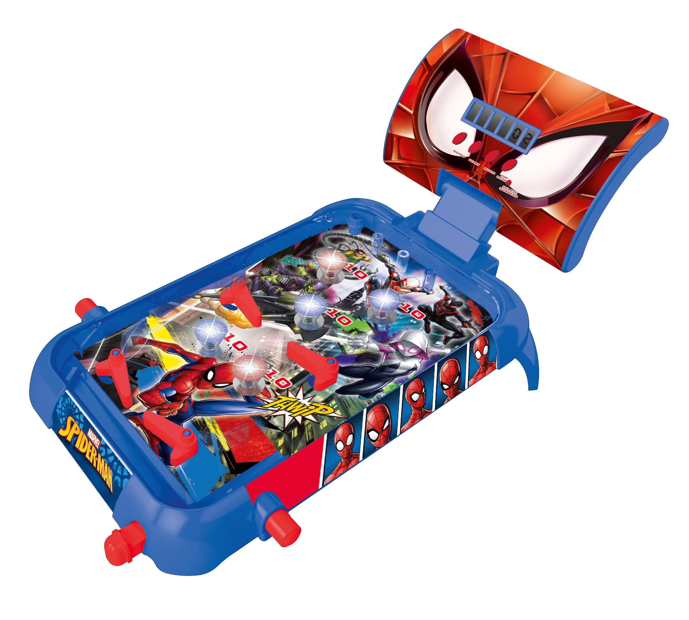 Amazon.co.jp: LEXiBOOK、スパイダーマン電子ピンボールマシン