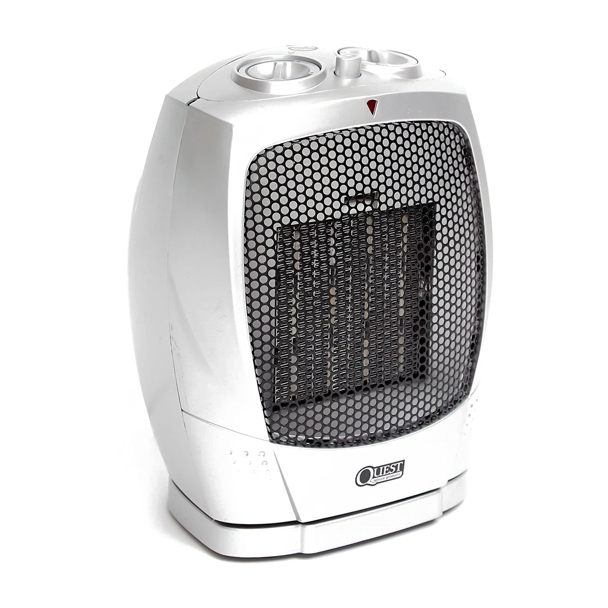 Quest Dual Purpose Ceramic Heater 750-1000W, Natural, One Size :  Amazon.co.uk: Home u0026 Kitchen