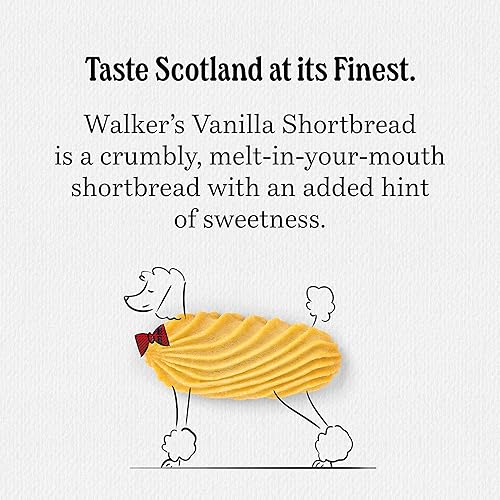 Miniatura 3 de Walkers Galletas de mantequilla de vainilla, caja de 5.3 onzas (paquete de 4)