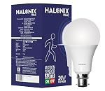 Halonix 20W Motion Sensor Led bulb | Color-6500K White | Auto on- Auto Off light | Motion sensor Led light | Pack of 1 | Base-B22