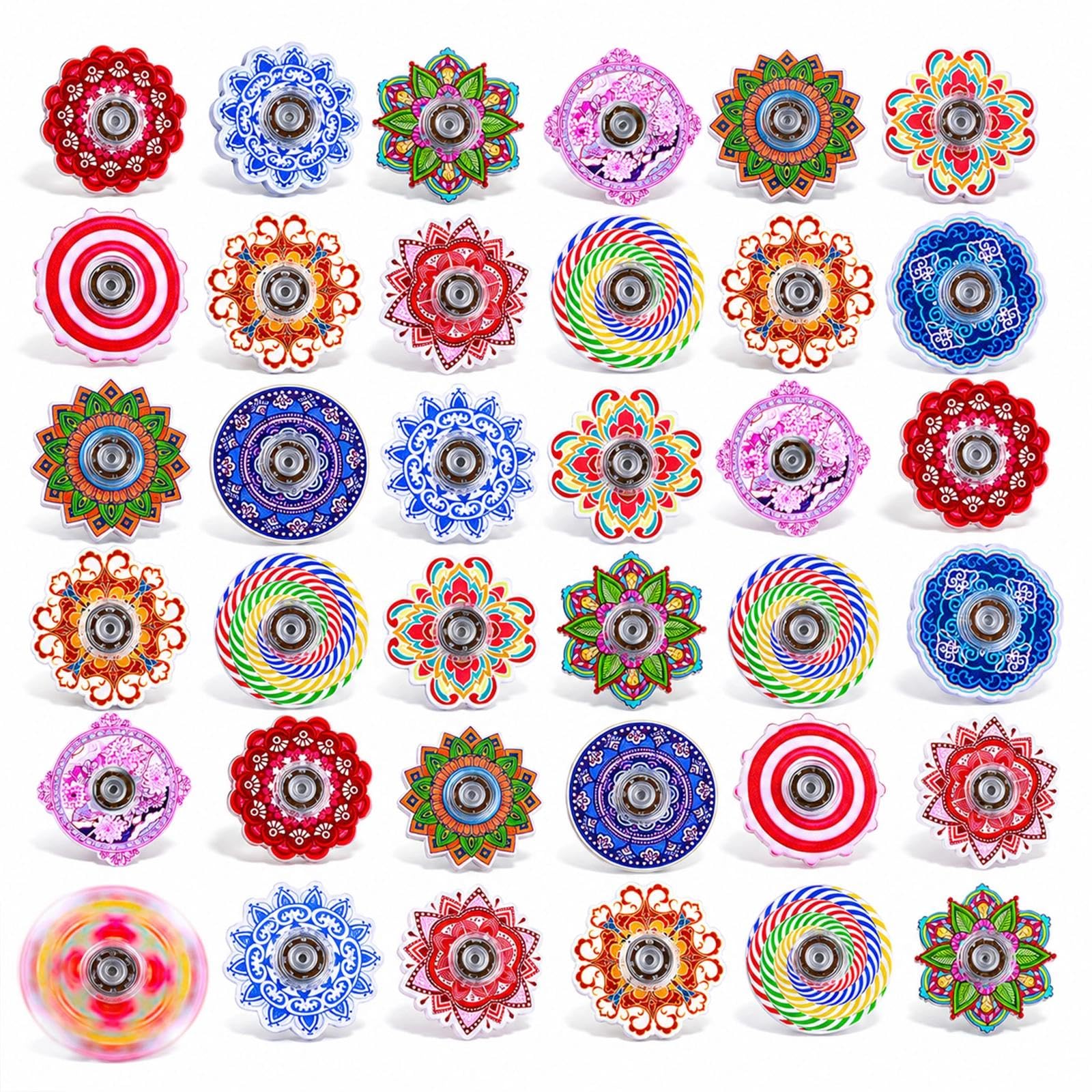 30PCS Hand Spinners Party Bags Fillers, Plastic Parties Bag Filler Party Fillers for Classroom rewards People Under Pressure
