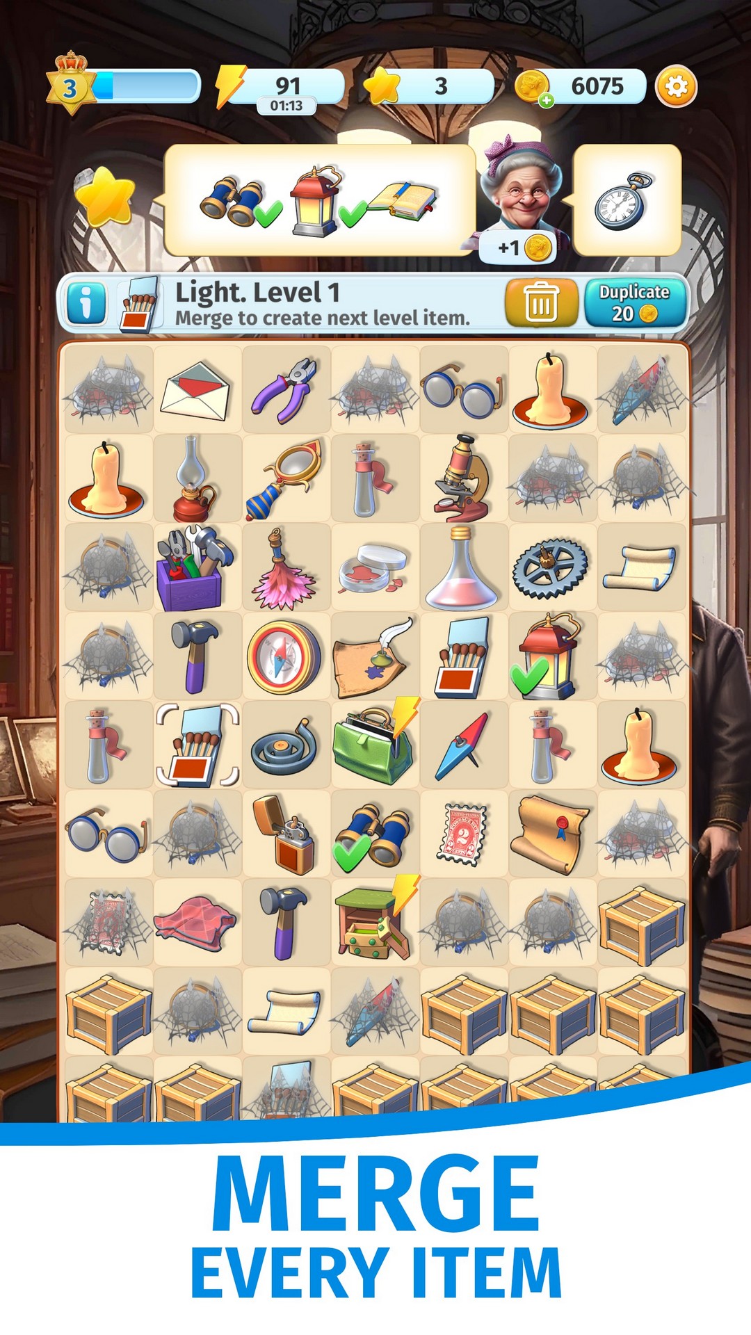 Sherlock merge mystery app on amazon appstore
