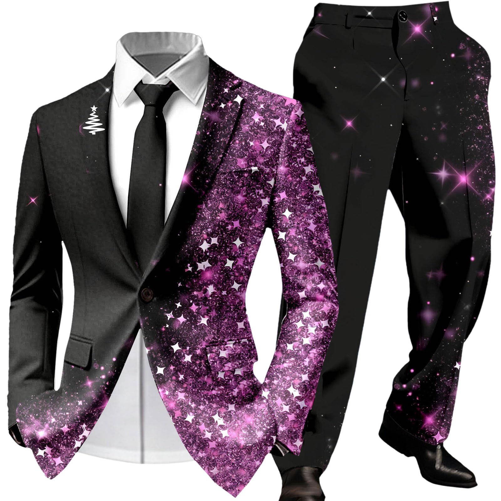 Générique Set da uomo 2 pezzi cotone Tuta top e pantaloni set sportivo con vita regolabile e tasche A55