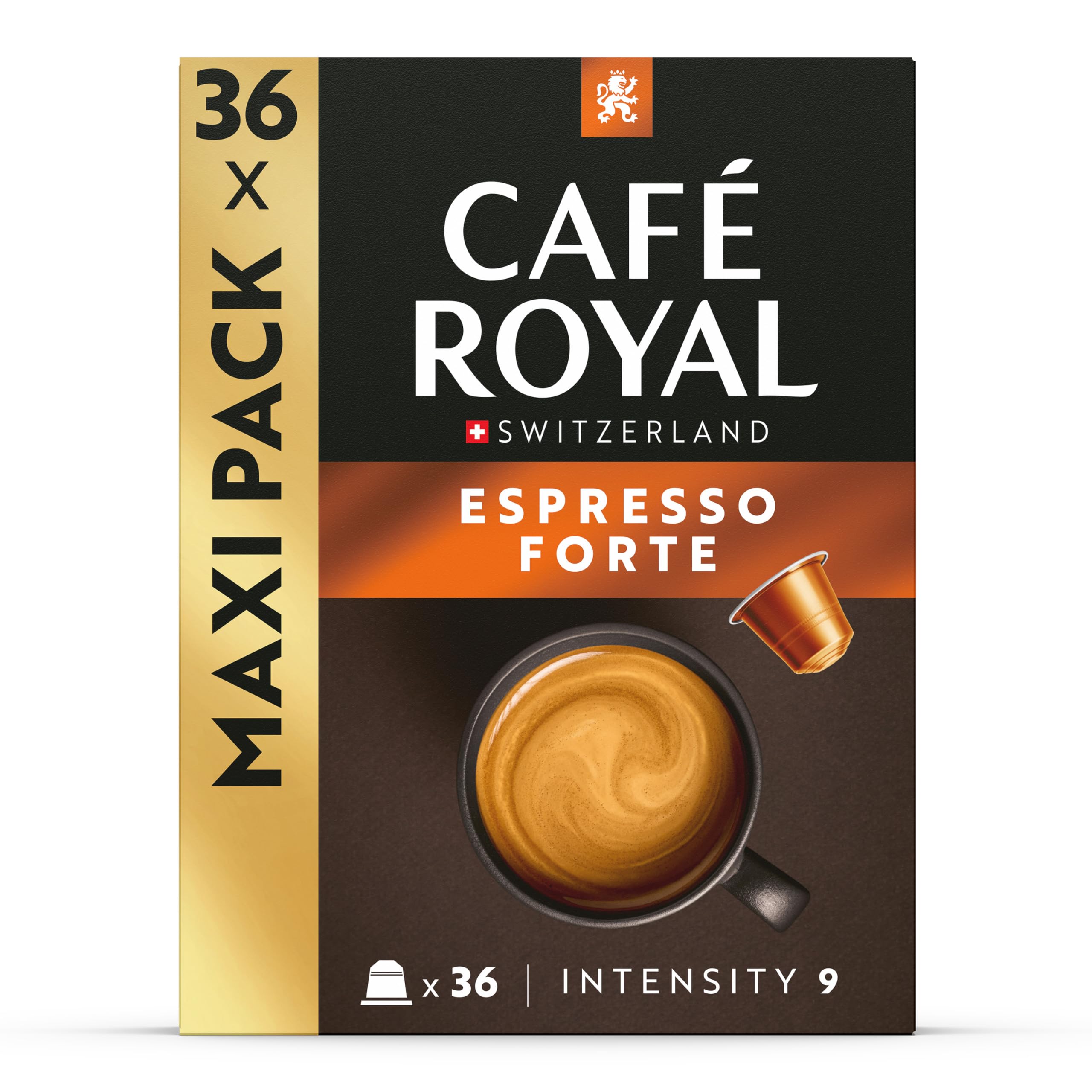 Café Royal Espresso Forte 36 Kapsułki z Kawą
