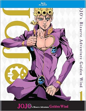 Jojo S Bizarre Adventure Golden Wind Part 1 Limited Edition Blu Ray Amazon Ca Various Various Movies Tv Shows