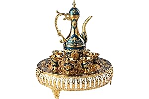 Vintage Arabic Tea Pot Set