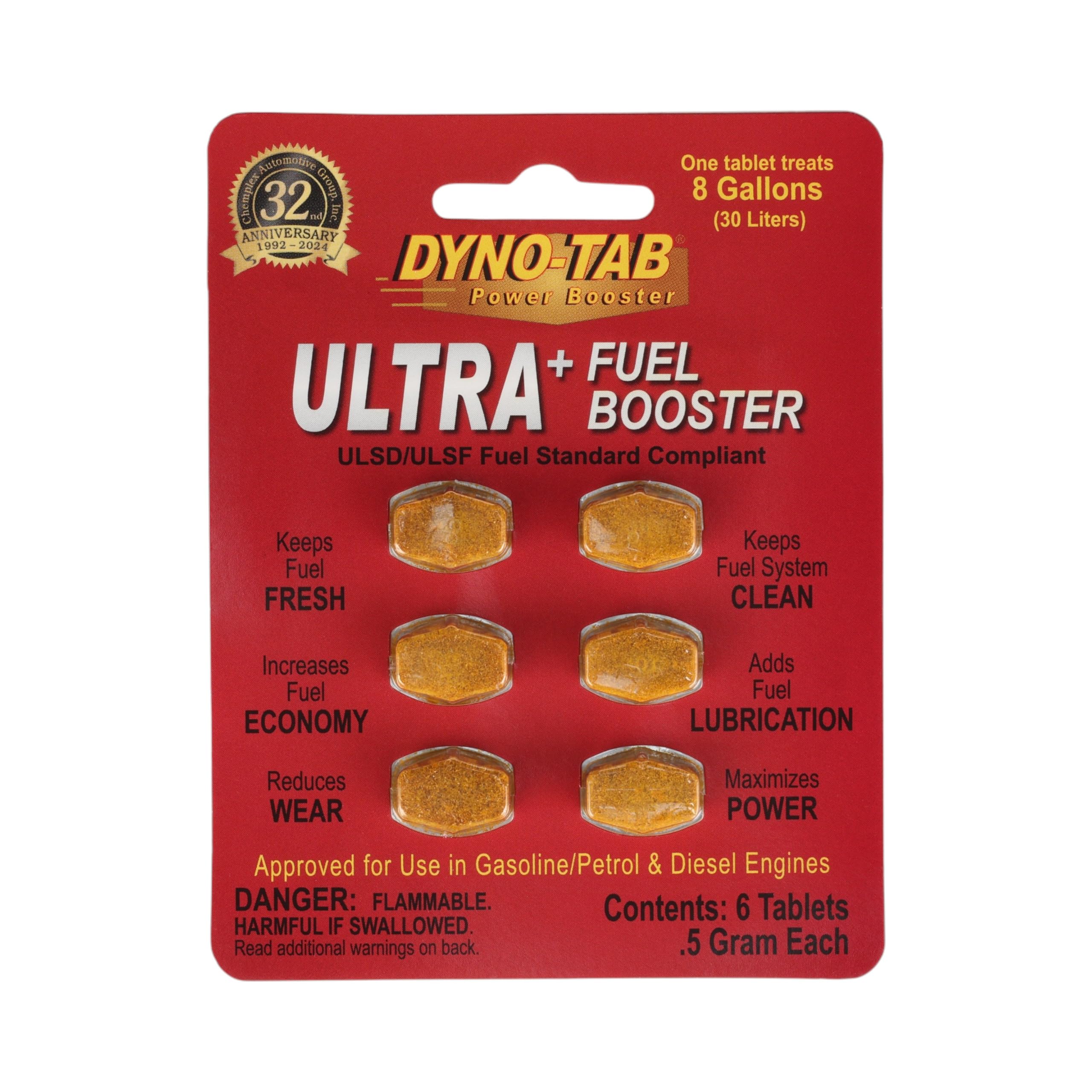 Dyno-tab Ultra Fuel Booster 6-tab Card (3)