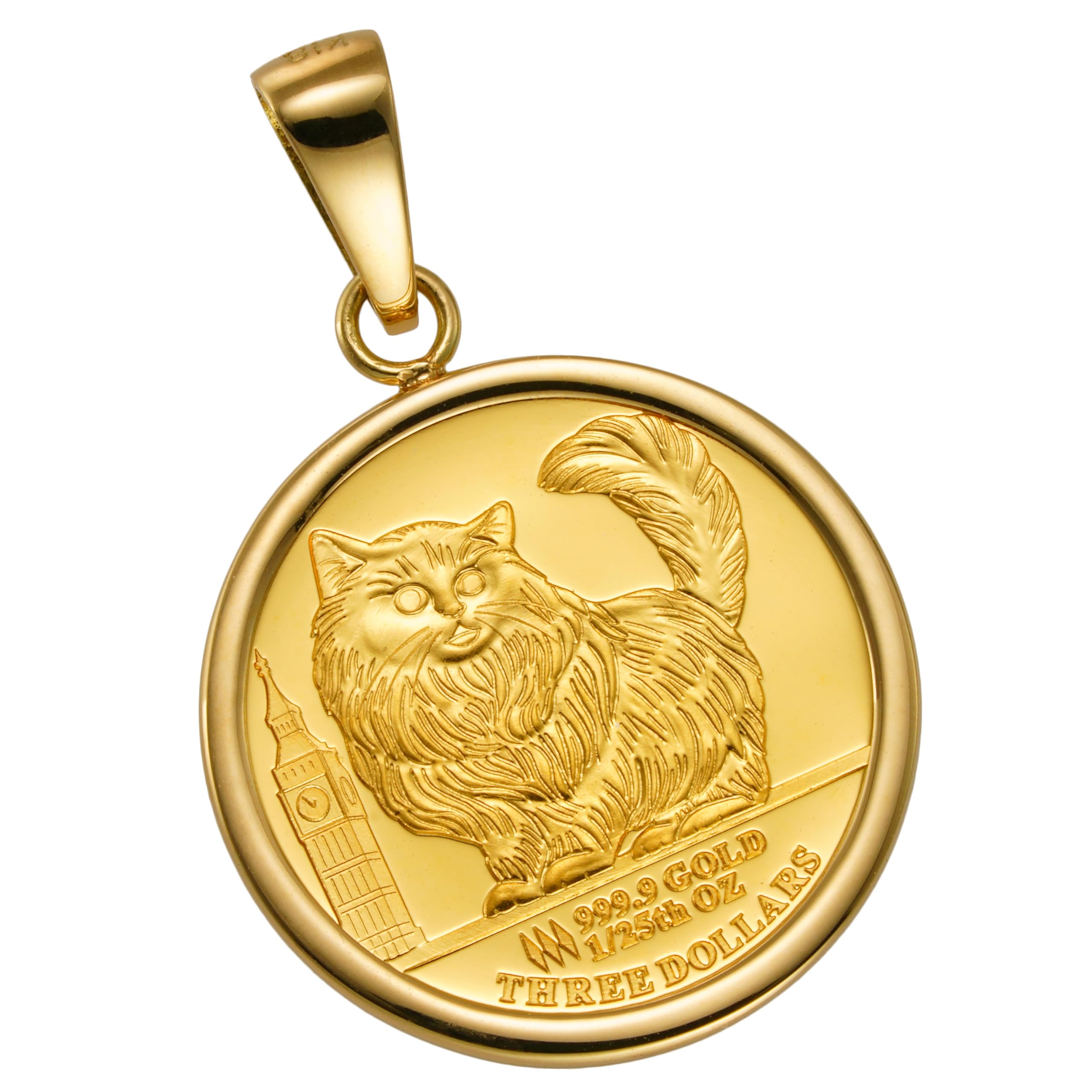 k24/k18 キャットコイン 1/25oz 5g