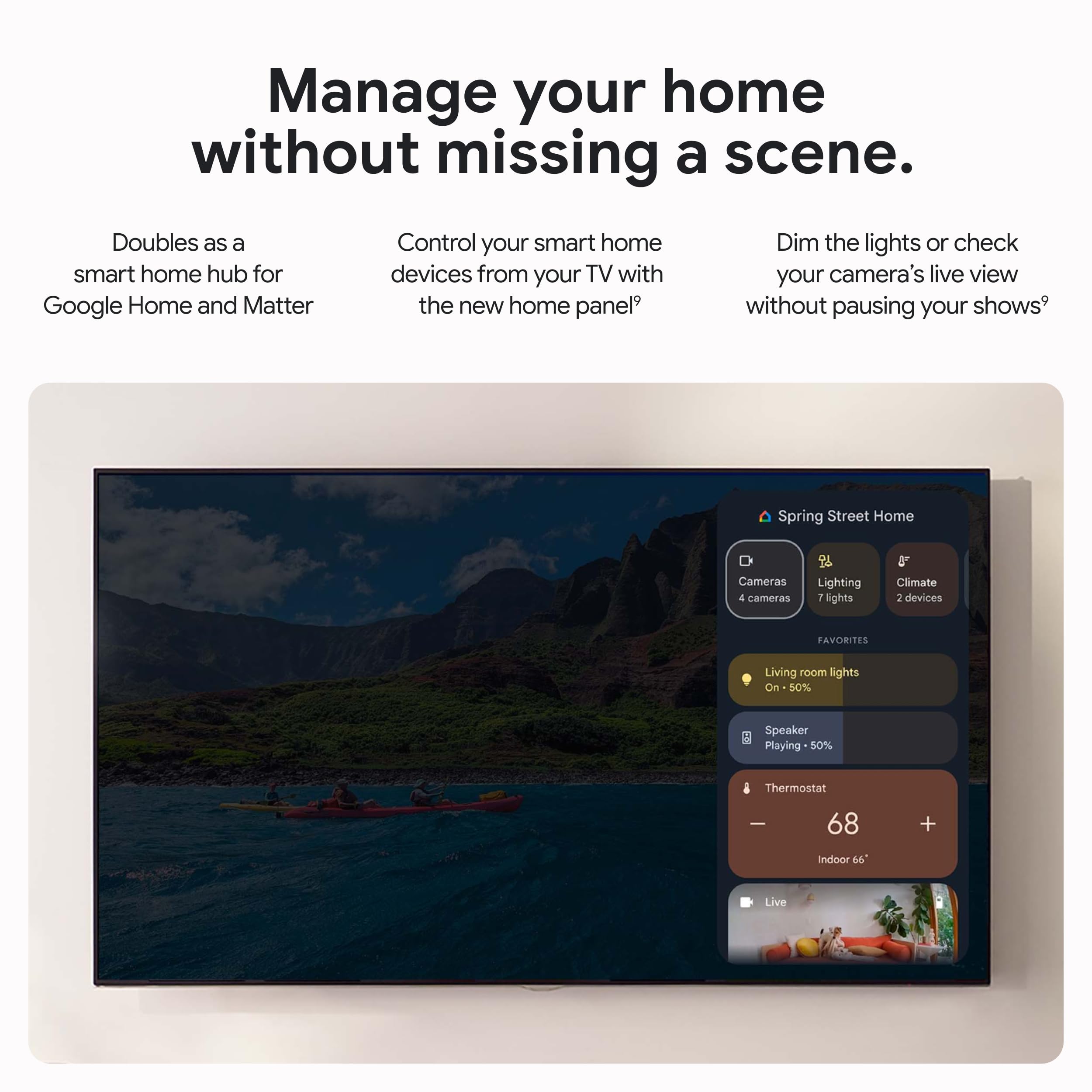 Google TV Streamer 4K - Fast Streaming Entertainment on Your TV with Voice Search Remote - Watch Movies, Shows, Live TV, and Netflix in 4K HDR - Smart Home Control - 32 GB of Storage - Porcelain