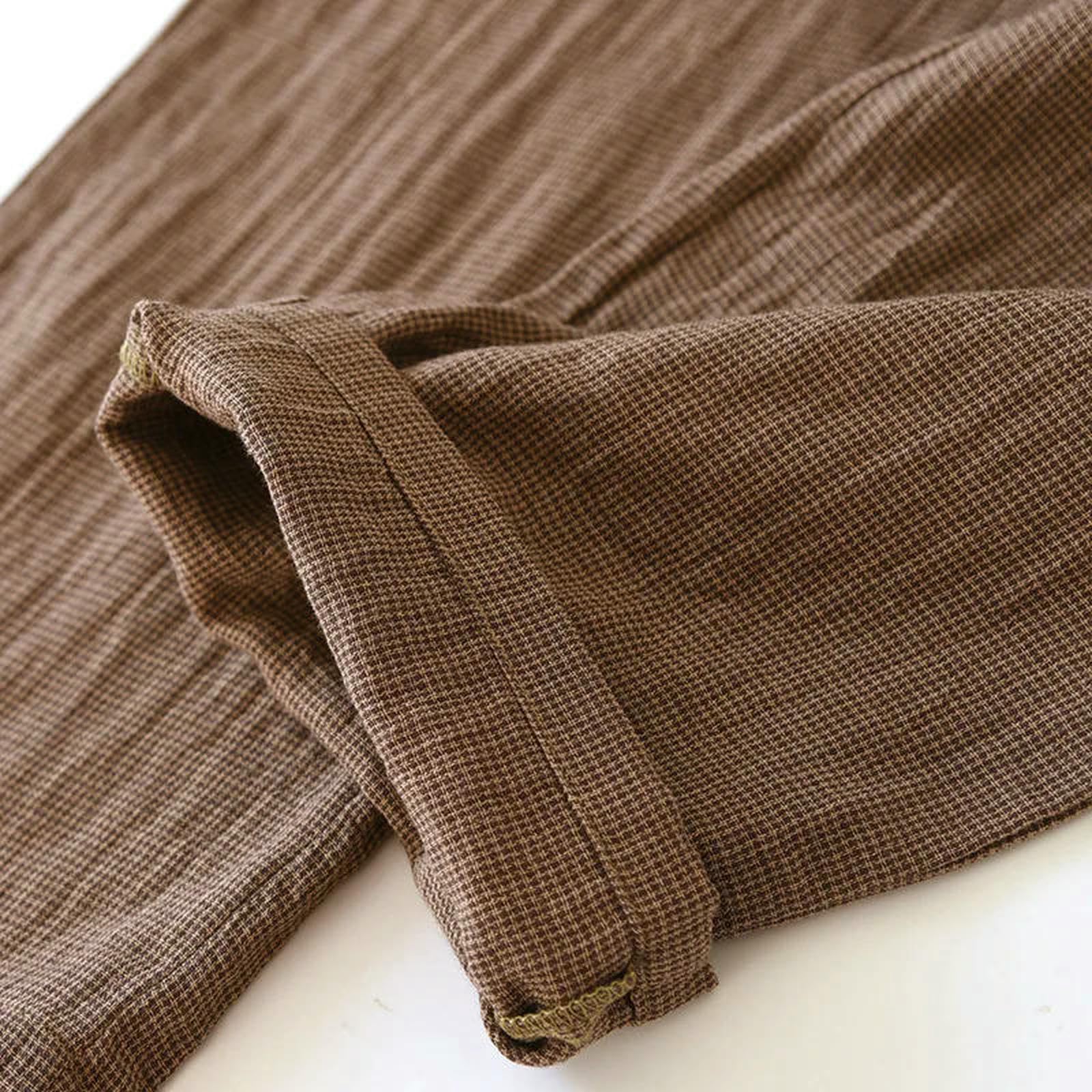 Pigiama da Coppia Primaverile in Cotone A Maniche Lunghe, Pantaloni Lunghi, Due Pezzi, Arredamento per La Casa Uomo E Donna-02 (Donne)-l
