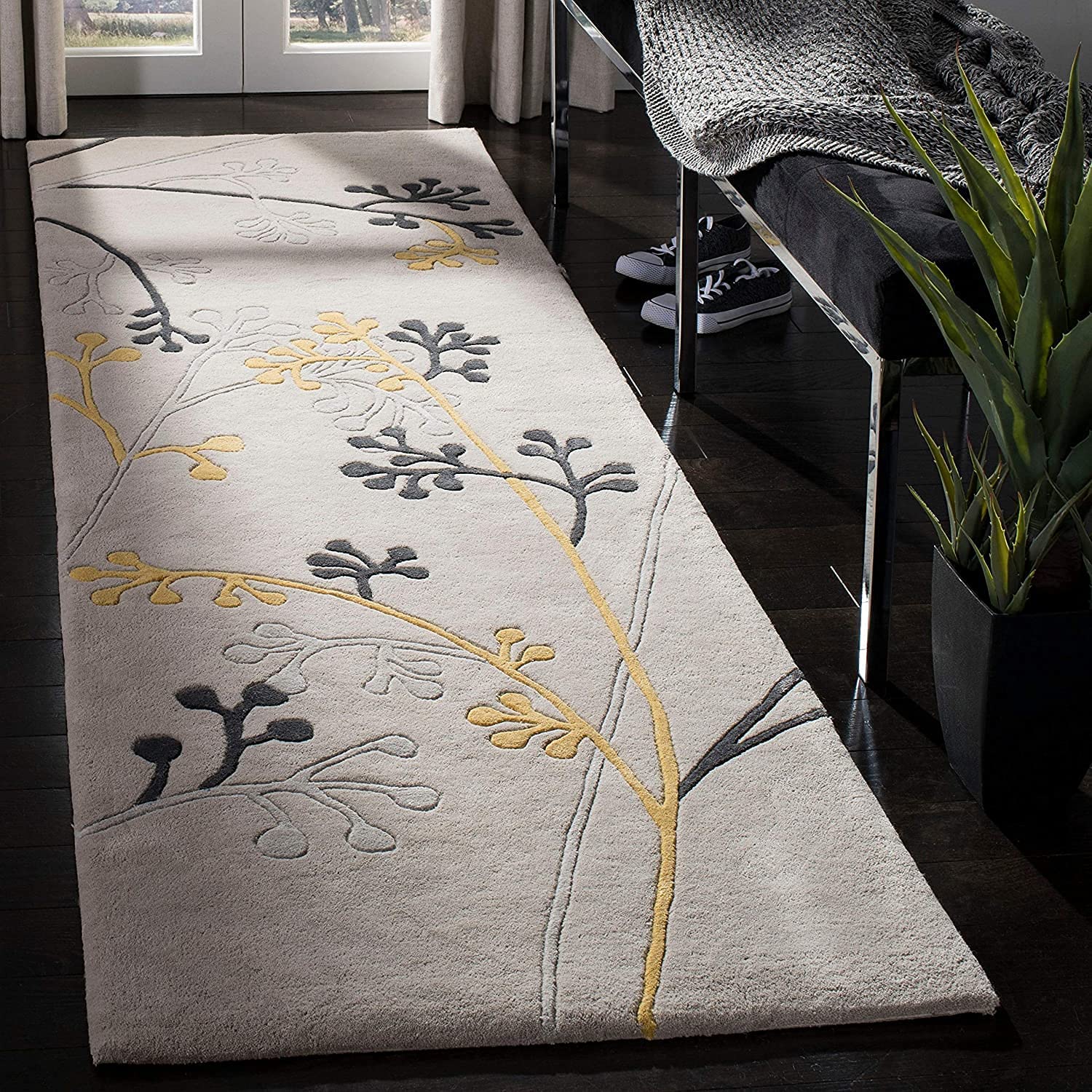Carpet Art Galaxy Hand-Tufted Runner 3 X 10 Feet Grey Color for Bedroom & Hall (B0BWBGY4MG) Amazon Price History, Amazon Price Tracker