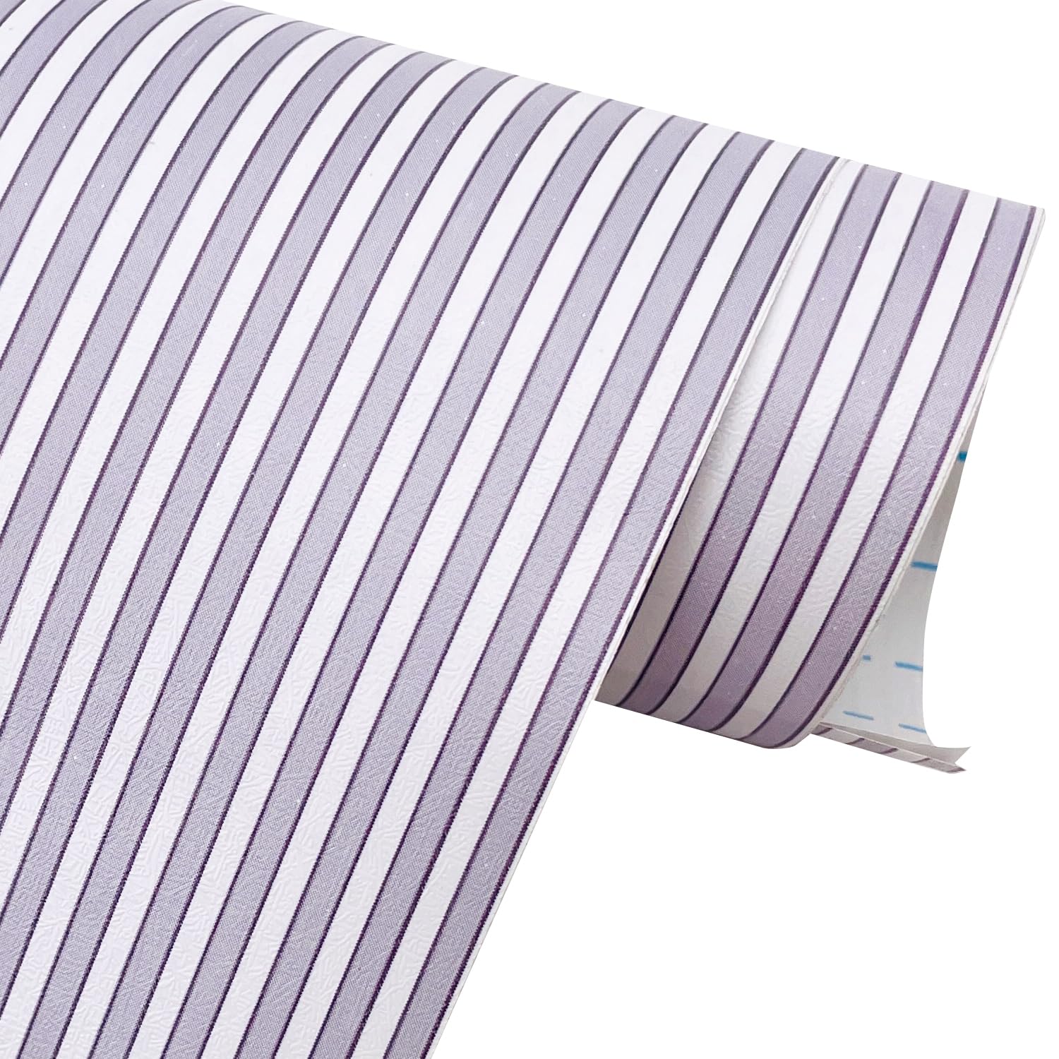 Yifely Blue White Stripes Shelf Liner Drawer Units Decor Sticker Self-Adhesive Furnitures Decor Paper 17.7 Inch by 9.8 Feet