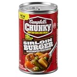 Campbell’s Chunky Soup, Sirloin Burger With Country Vegetables Beef Soup, 18.8 oz Can