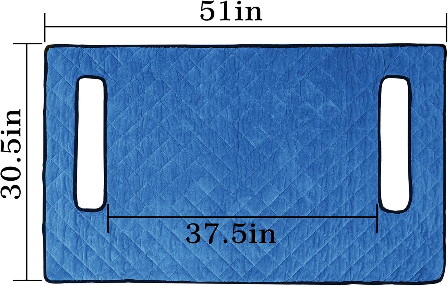 YOKYHOM Golf Cart Seat Covers, Golf Cart Seat Towel Blanket, Short Plush Surface, Soft and Comfortable, Suits EZGO, Yamaha, Club Car and Other 2-Seat Golf Carts, 51"x 30.5", Deep Blue - Image 5