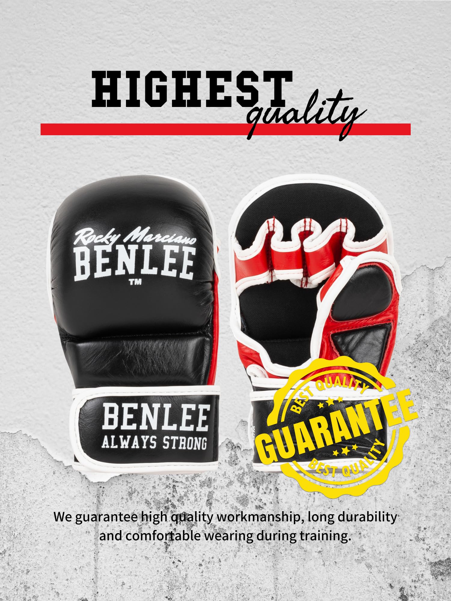 BENLEE Rocky Marciano Boxhandschuhe MMA Sparring Gloves Striker