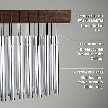 Amazon.com: TreeWorks Chimes TRE35db Made in USA Large Double Row