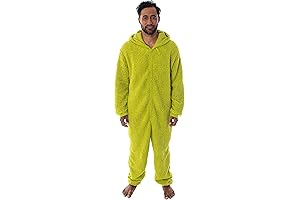 Dr. Seuss The Grinch Who Stole Christmas Matching Family Sherpa Onesie Pajamas