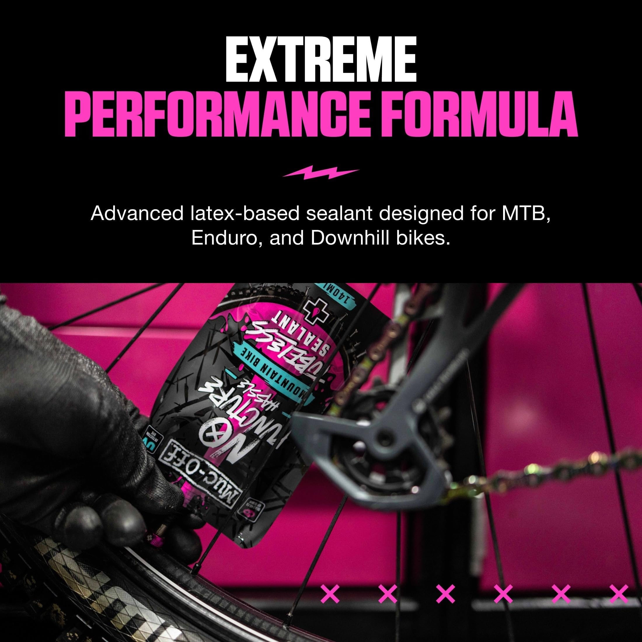 MUC-OFF Precyzyjny Bote muc-off liquido sellante bio 140 ml dla profesjonalistów i majsterkowiczów do codziennego użytku 140 ml