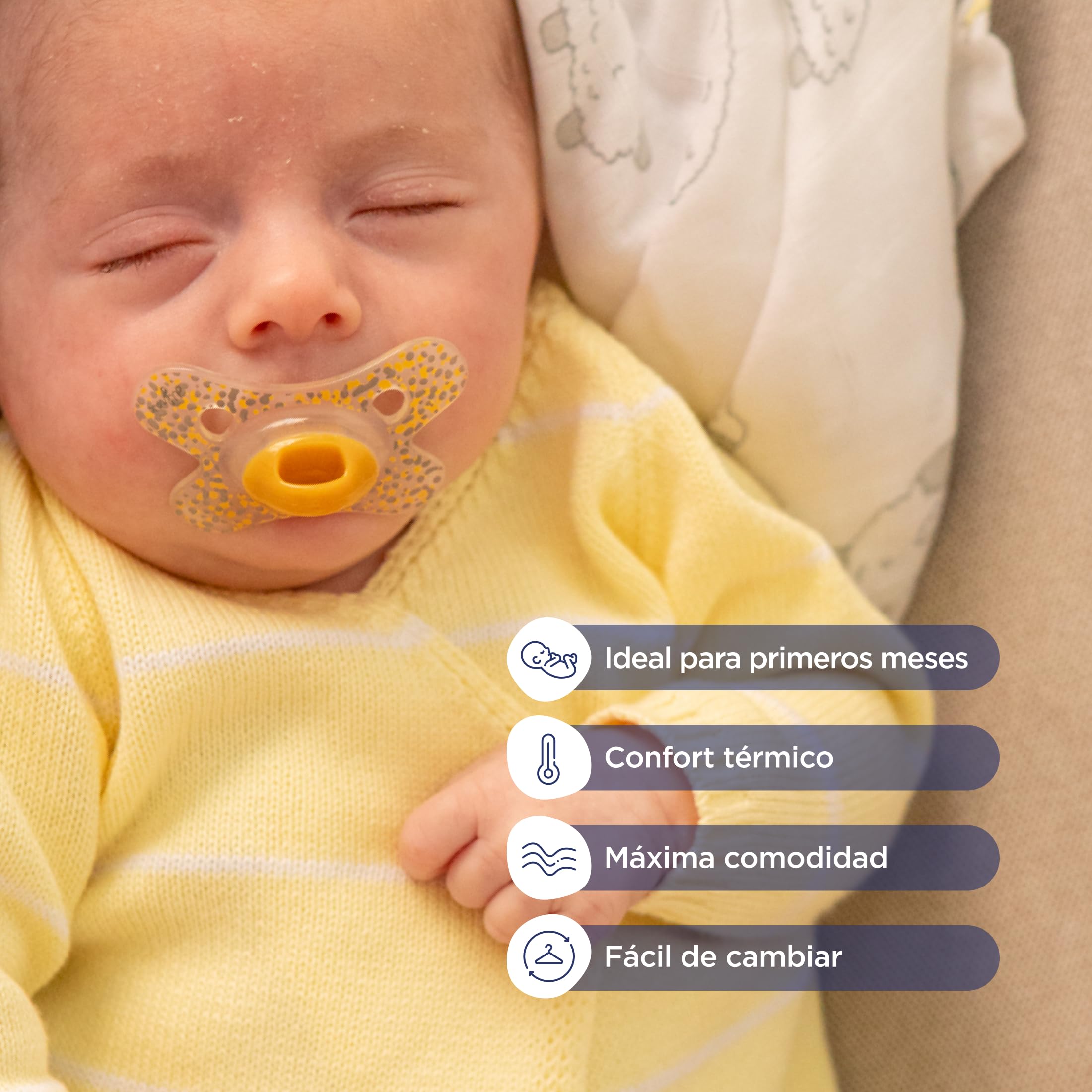 MINUTUS Conjunto Bebé Nicky, Primera Puesta, Ropa Recién Nacido, Jersey y Polaina 100% Algodón, 2 Piezas