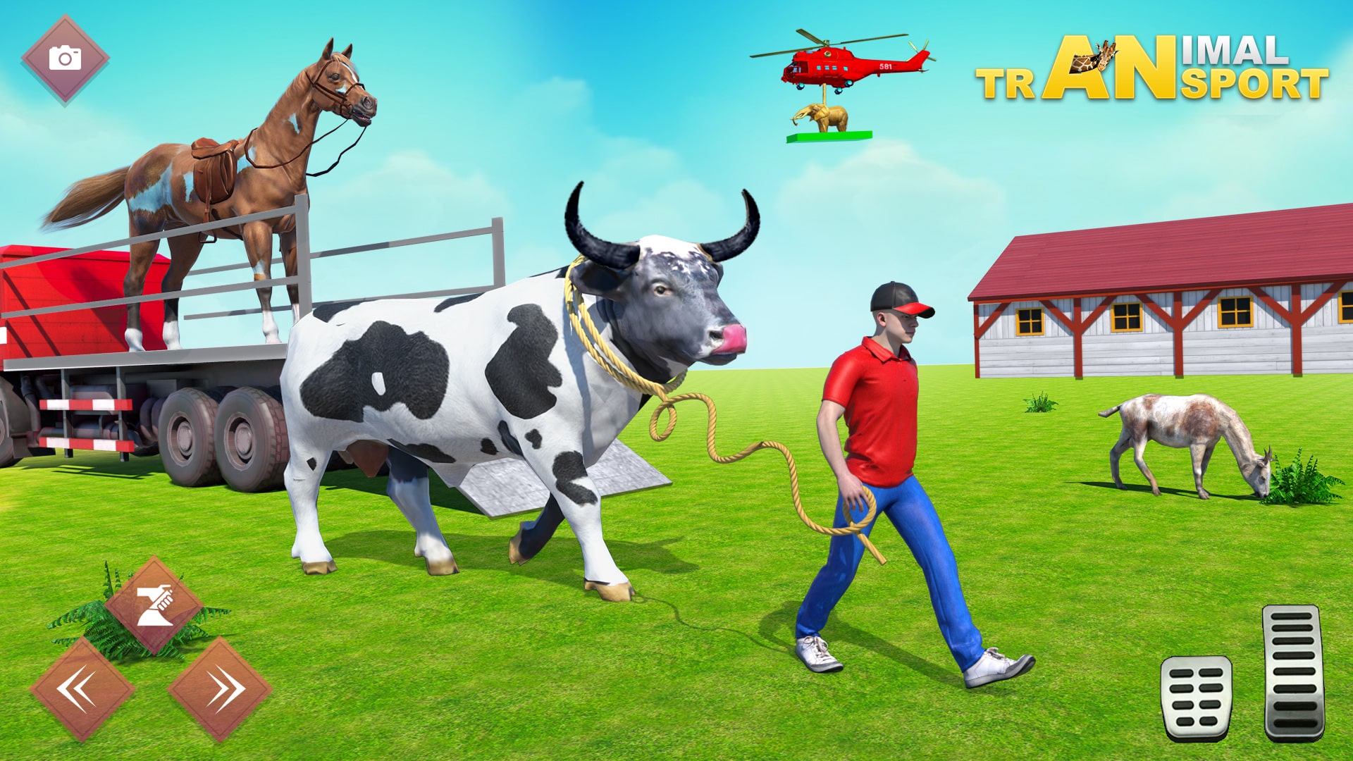 Wild Zoo Animals Transport Truck Driving Games 3D SimulatorAmazon.in