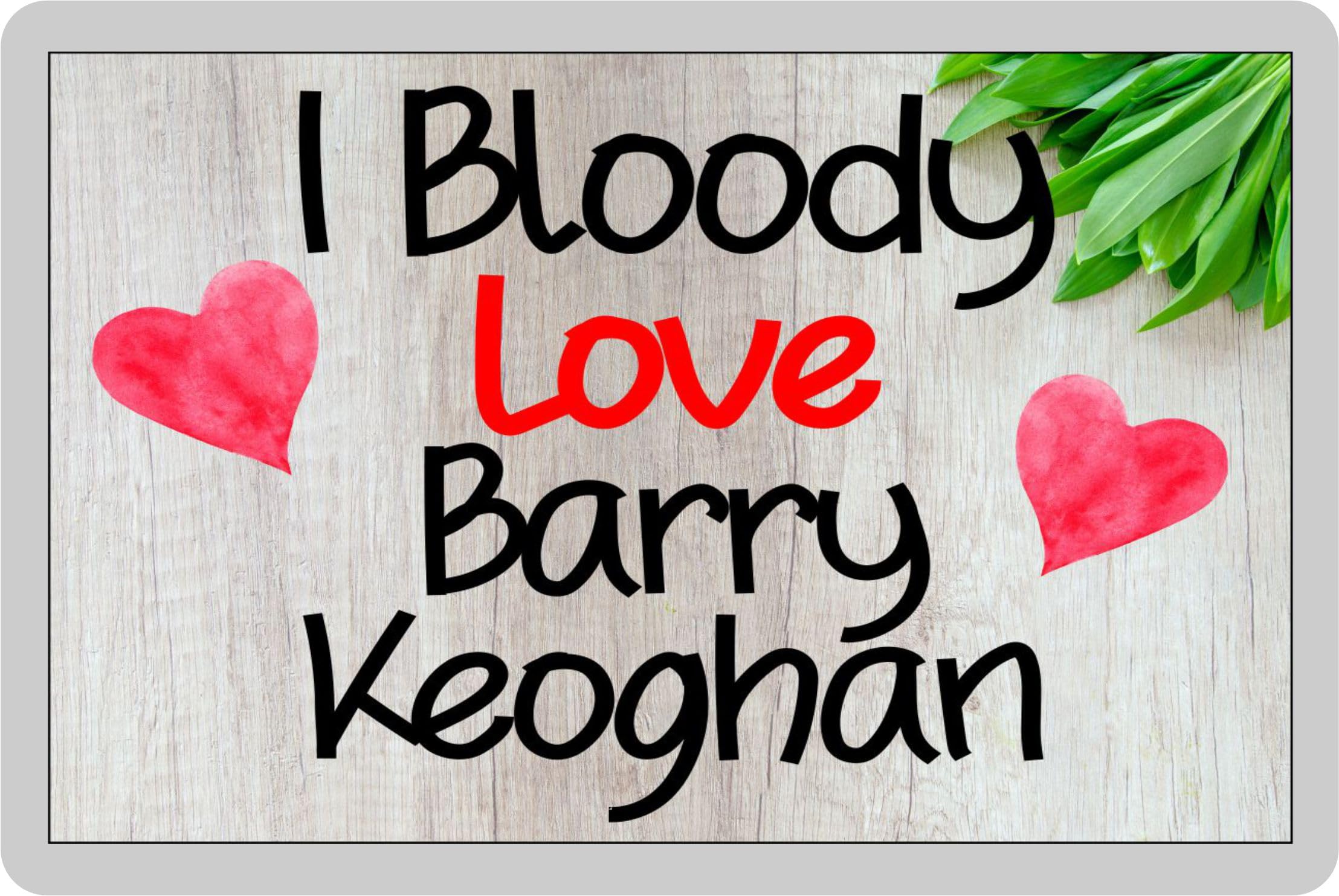 Barry Keoghan Fridge Magnet Gift – I Bloody Love - Fun Cute Novelty Movie Fan Present