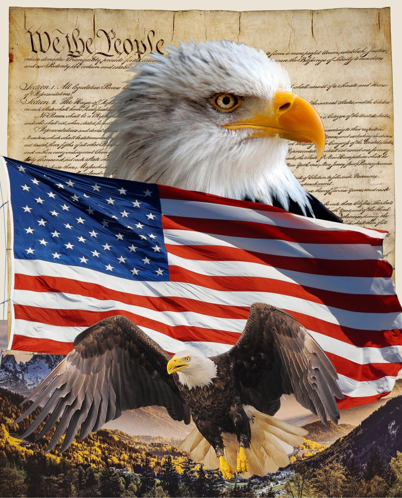 Celebration of Constitution (Eagle from Bicentennial Series)