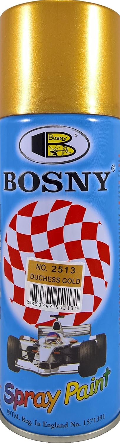 bosny spray paint metallic colors