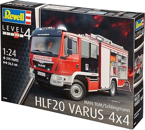 Miniatura 14 de Revell Alemania Schlingmann HLF 20 MAN TGM Euro 6 Modelo Kit