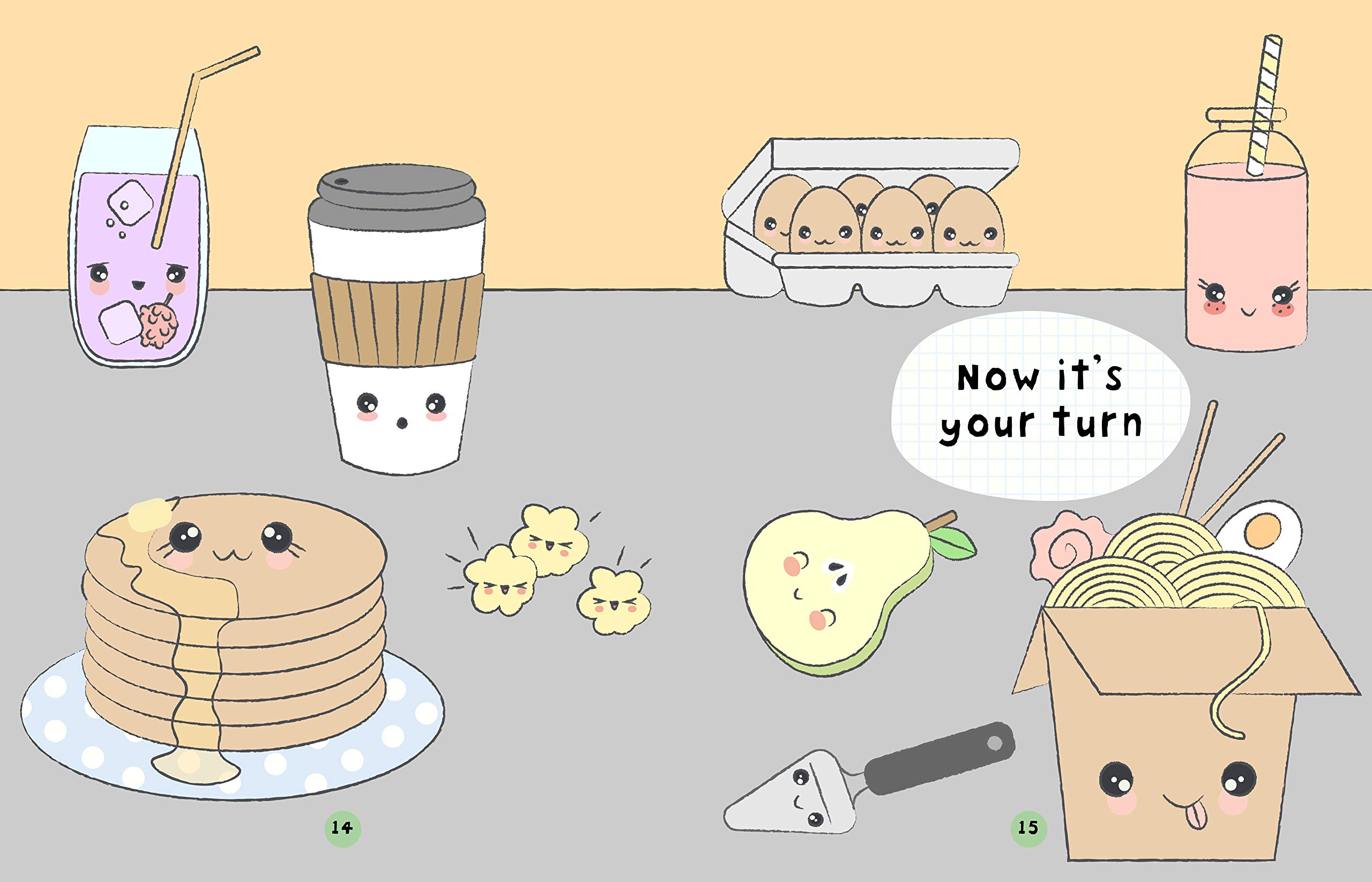 Draw Kawaii Cute Food Step By Step Step By Step Volume 1 Isobel Lundie Amazon Co Uk Books Draw Kawaii Cute Food Step By Step Step By Step Volume 1 Isobel Lundie Amazon Co Uk Books