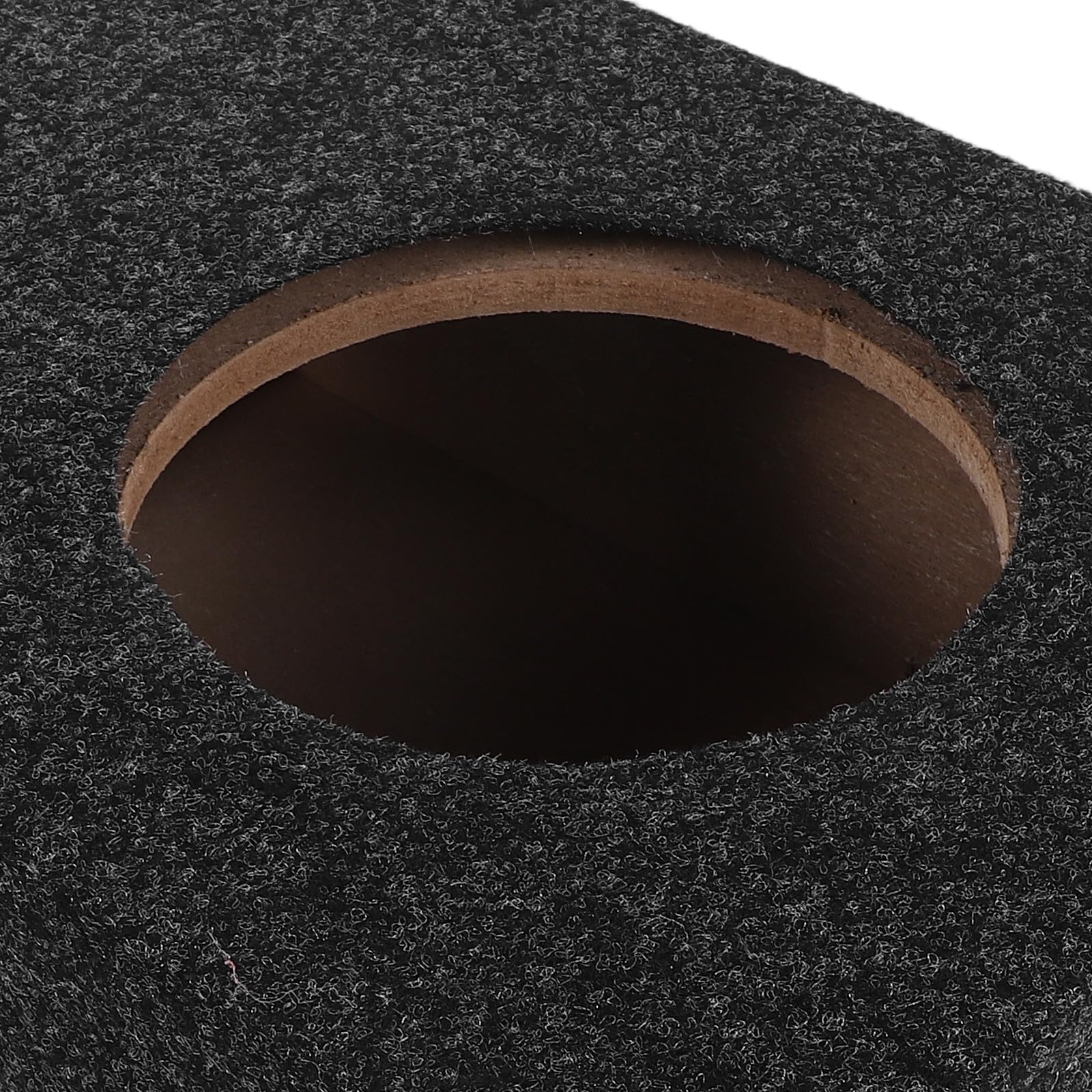 Cassa Acustica Quadrata Ultra Sottile, Box Subwoofer 6,5 Pollici in Legno e Feltro, Nero, per Car Audio e Audio Equipment, Installazione Facile, per Veicoli e Eventi All'aperto