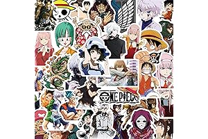 Mixed Anime Stickers 50pcs Popular Classic Anime Stickers