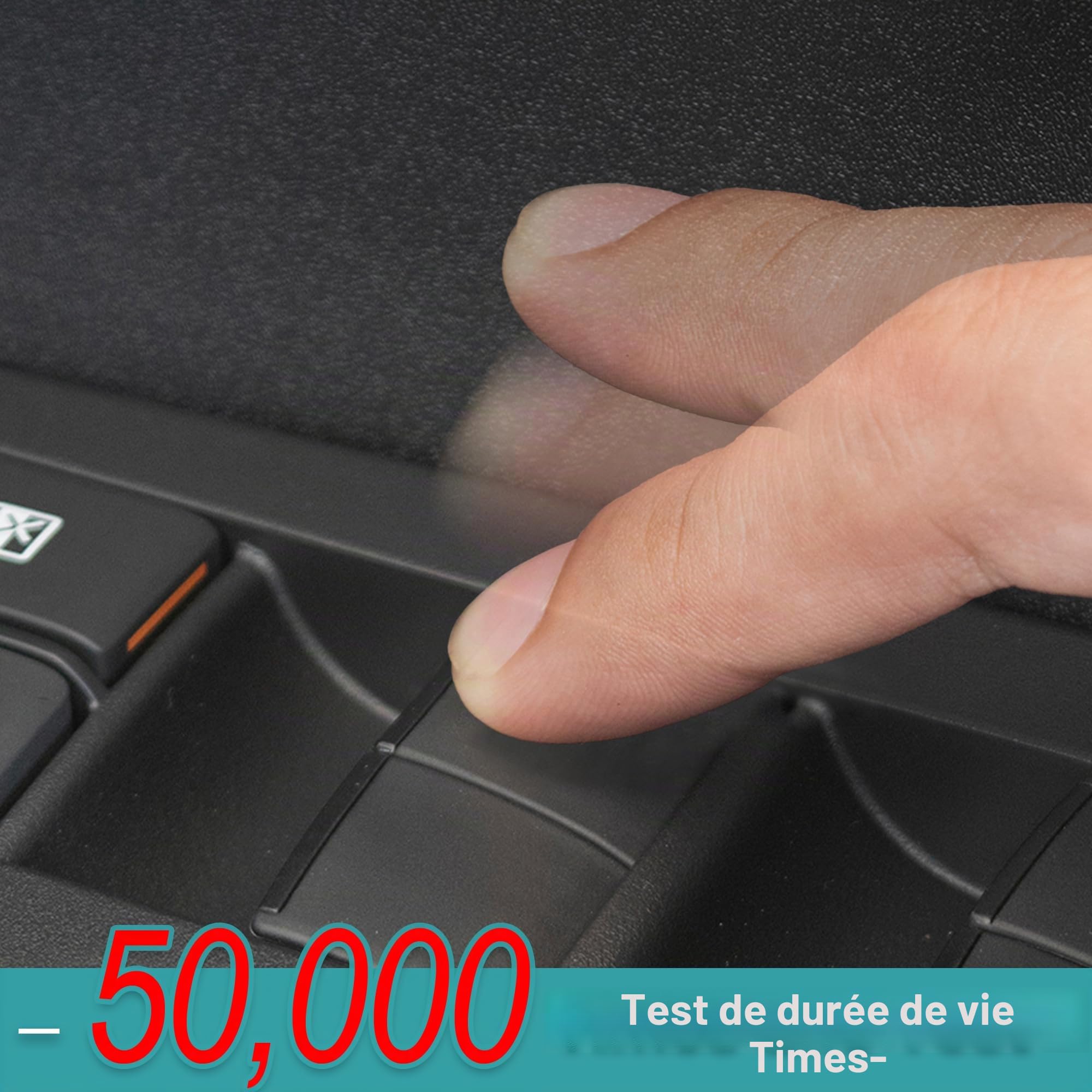 A ABSOPRO Interrupteur De Vitre Électrique Pour Volvo S60 11-16 1 Pièce | Noir, Plastique/Métal, 3 Broches, Avant Gauche, Réf:31453266, Pour Volvo V60/XC60 2010-2018, Verrouillage/Déverrouillage