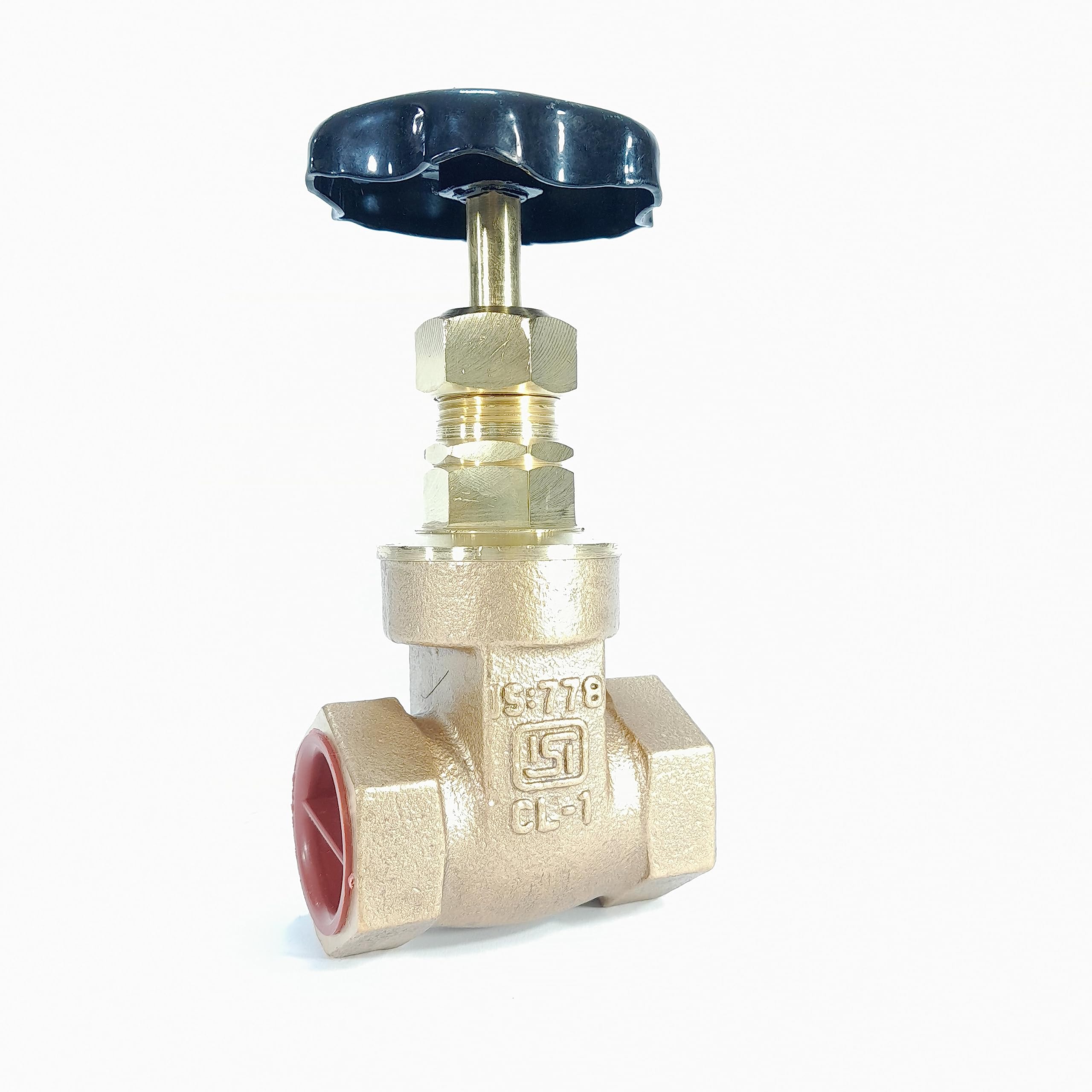 DRP Brass/Gun Metal Gate Valve ISI Marked Screwed End (1/2" (15mm))