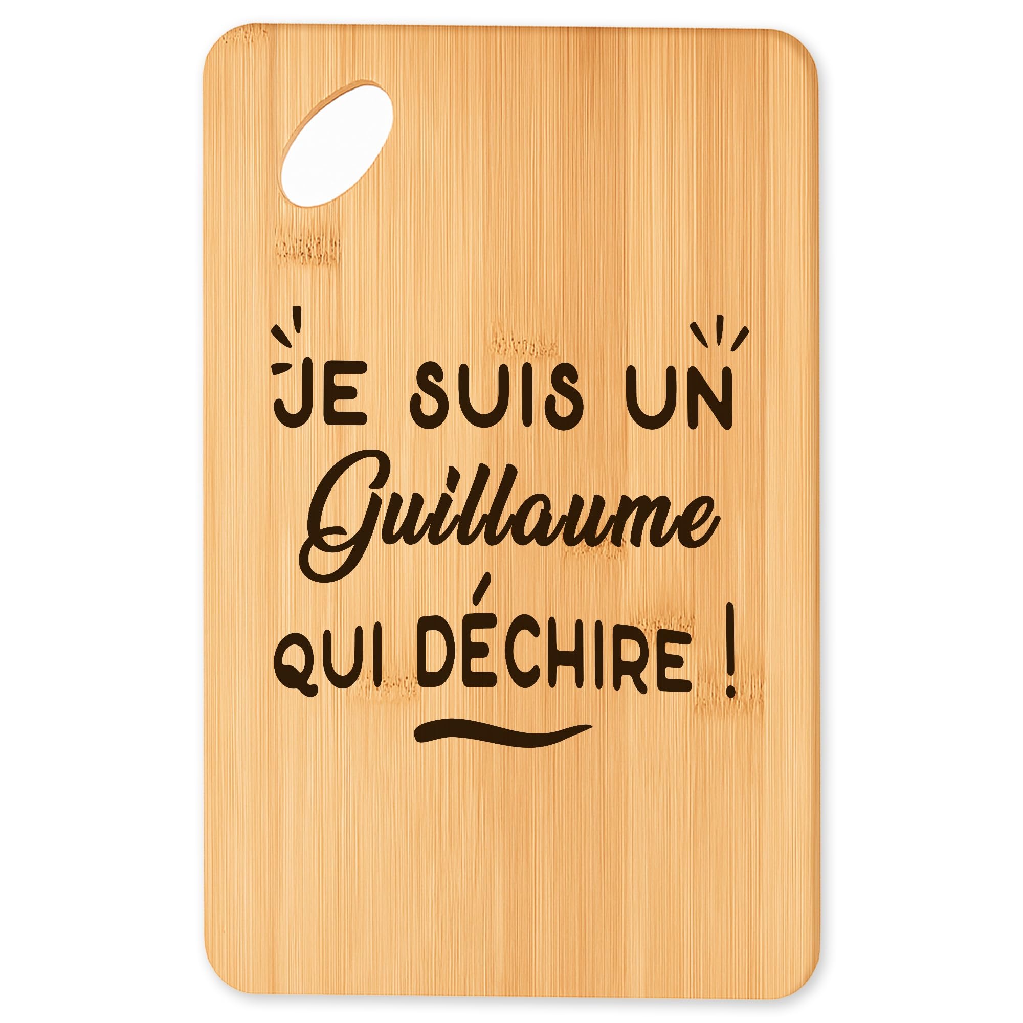 Planche à découper Guillaume : fini les plateaux apéro fragiles