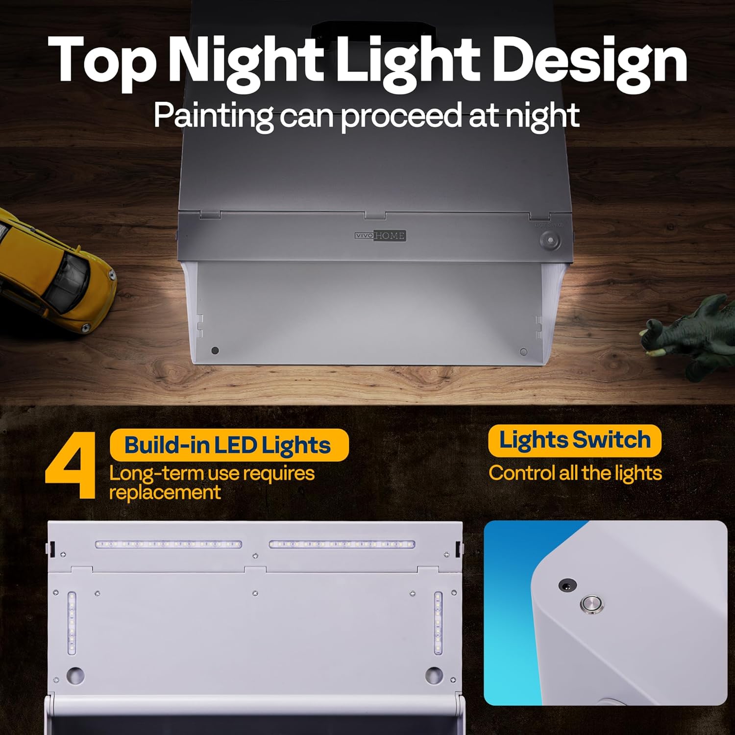 Two-layer high-density fiberglass filter for the VIVOHOME Airbrush Paint Spray Booth.