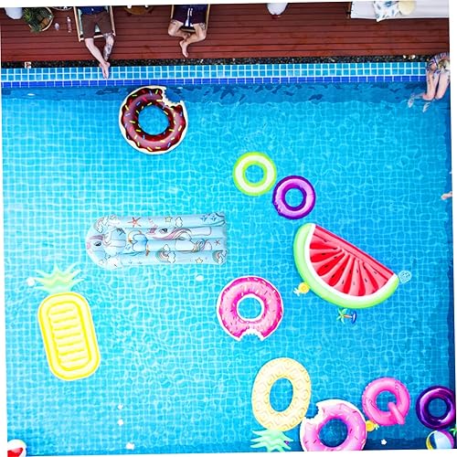 Miniatura 6 de Wakauto Tabla flotante de PVC para sala de estar, playa, tabla de entrenamiento flotante, tapete de natación para piscina, tabla de surf inflable