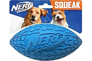 Tire Football Dog Toy with Squeaker for Entertainment