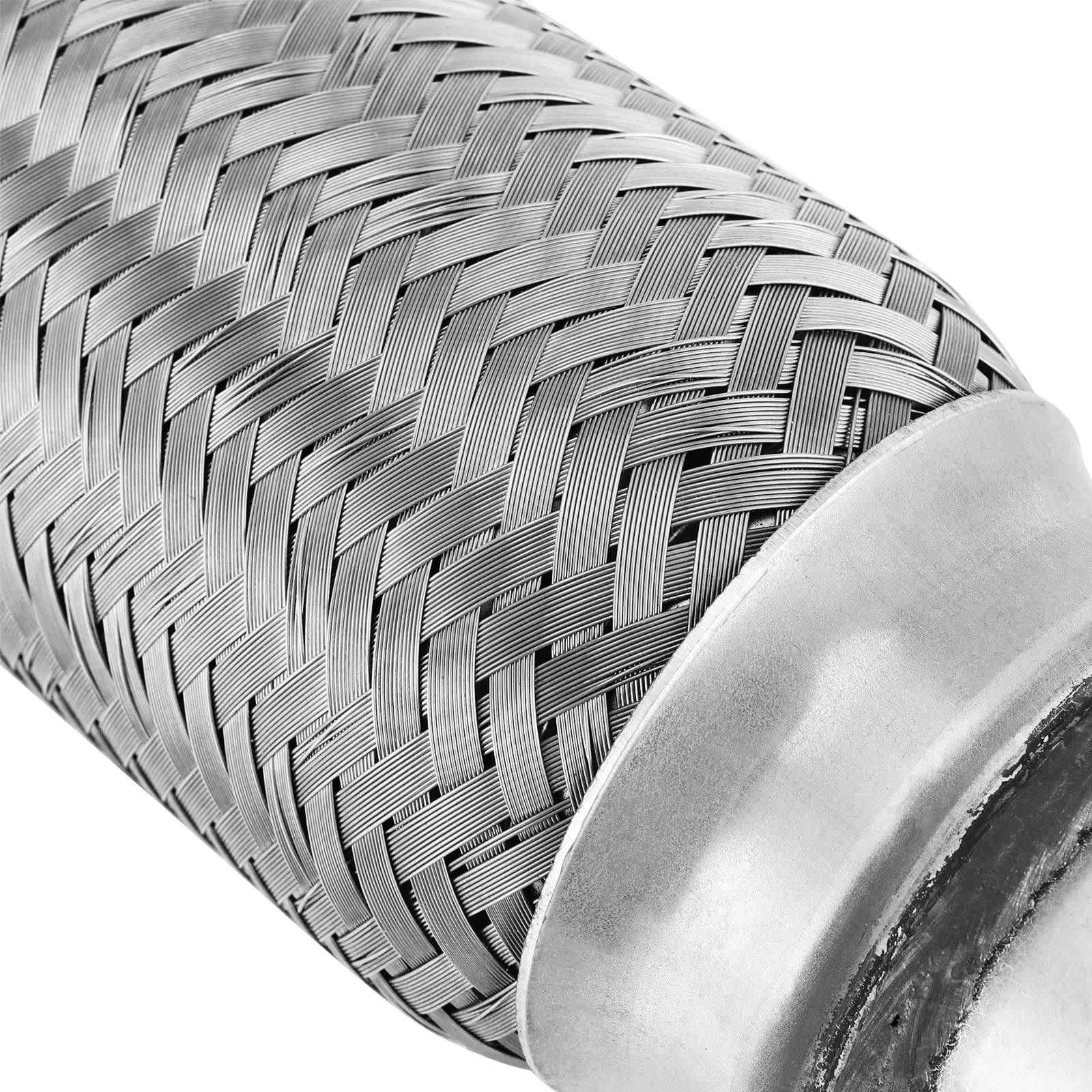 Universal Exhaust Flex Pipe, Terisass Flexible Exhaust Pipe Heavy - View #6