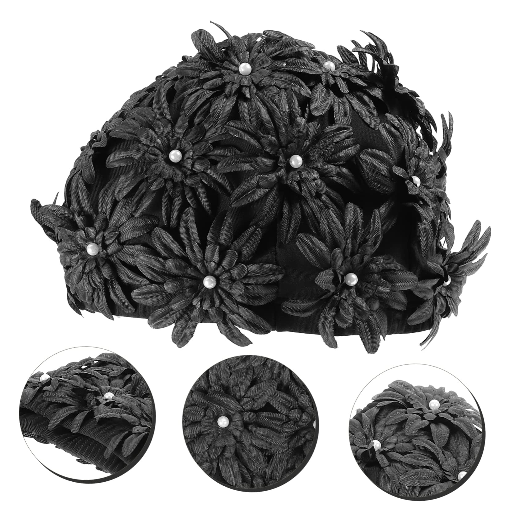 Healifty 2 Pz Cuffia Da Nuoto Per Adulti Paraorecchie Per Cappello Da Bagno Cuffia Per Il Nuoto Cappelli Da Bagno Cuffia Da Bagno Bambino Tappo in Silicone Broccato Cura