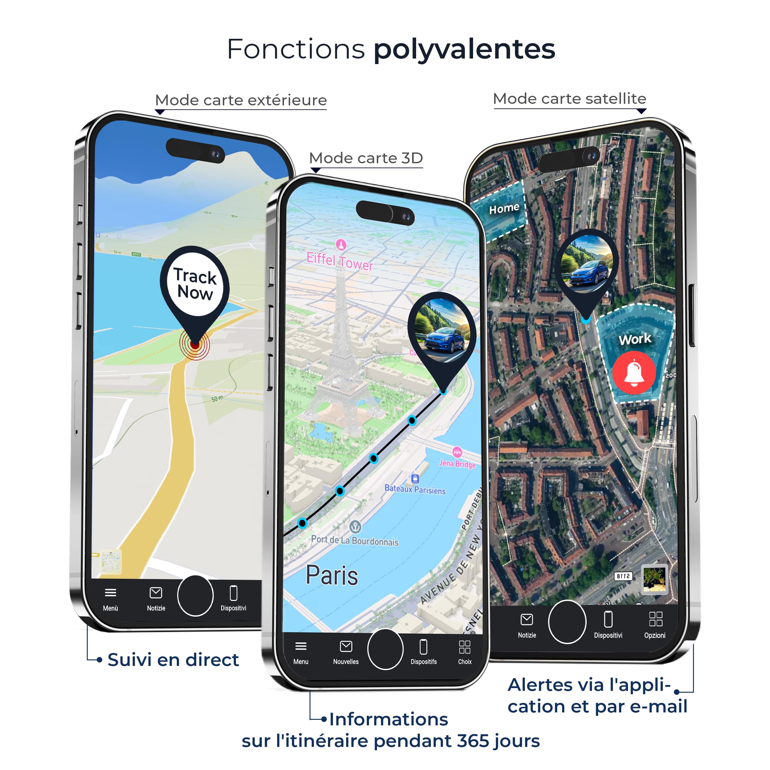 Salind 11 4G - Traceur GPS avec Aimant pour Voitures, véhicules et Machines - Suivi en Temps réel, Historique des trajets et alertes de sécurité - Jusqu’à 70 Jours d’autonomie