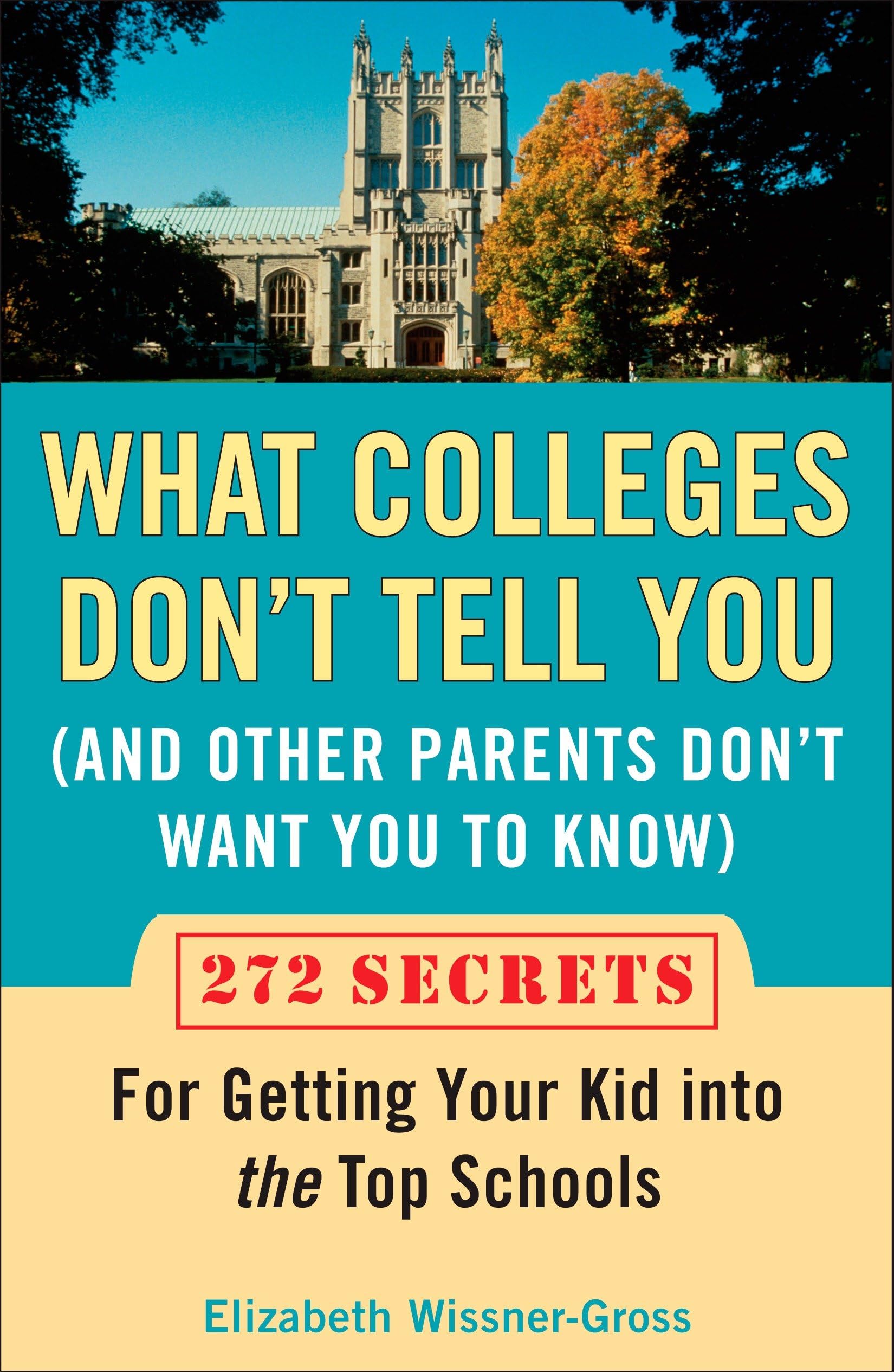 What Colleges Don't Tell You (And Other Parents Don't Want You to Know): 272 Secrets for Getting Your Kid into the Top Schools Paperback – July 31, 2007
