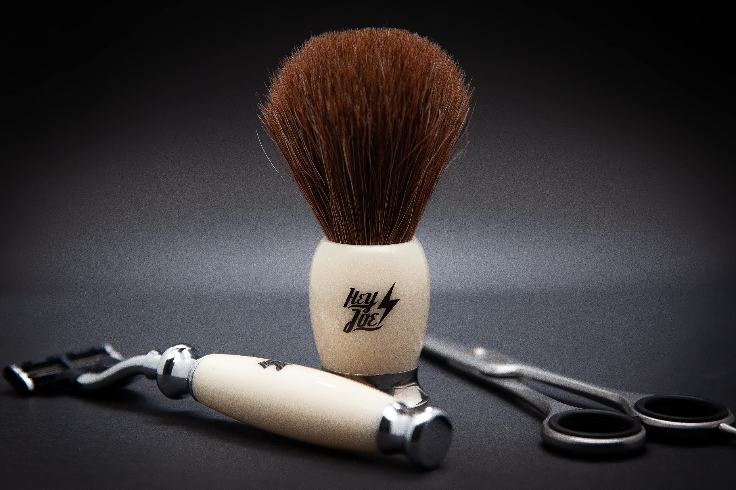 HEY JOE - Premium Shaving Brush Horse | Szczotka do golenia z naturalnymi włosami konia
