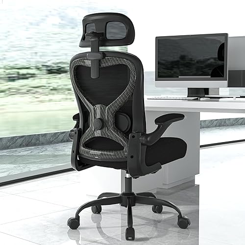 Home Office Desk Chairs, Ergonomic Office Chair with Lumbar Support