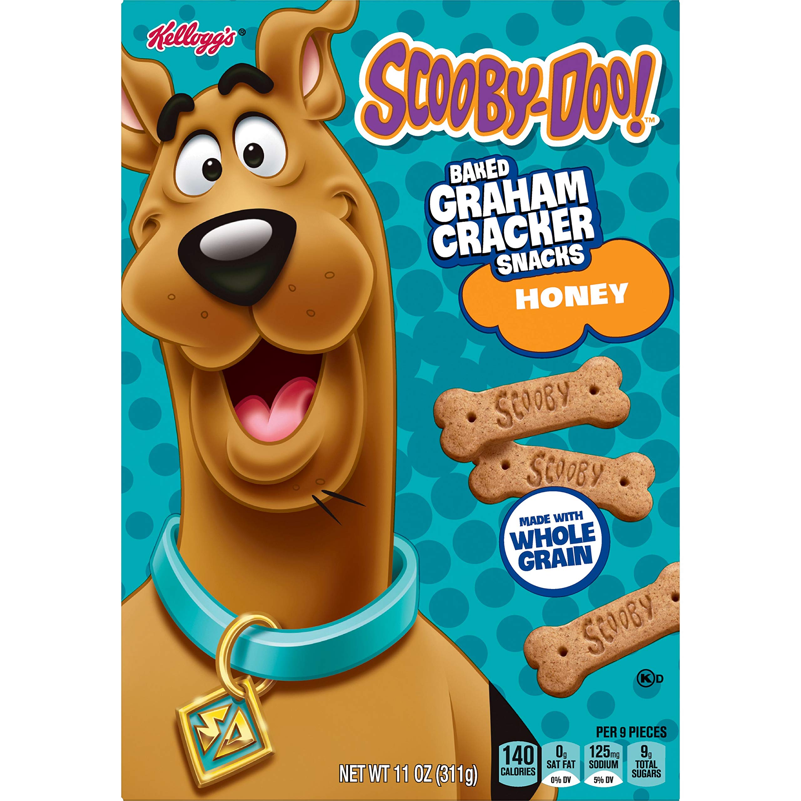Keebler ScoobyDoo! Graham Cracker Sticks, Honey, Made with Whole Grain
