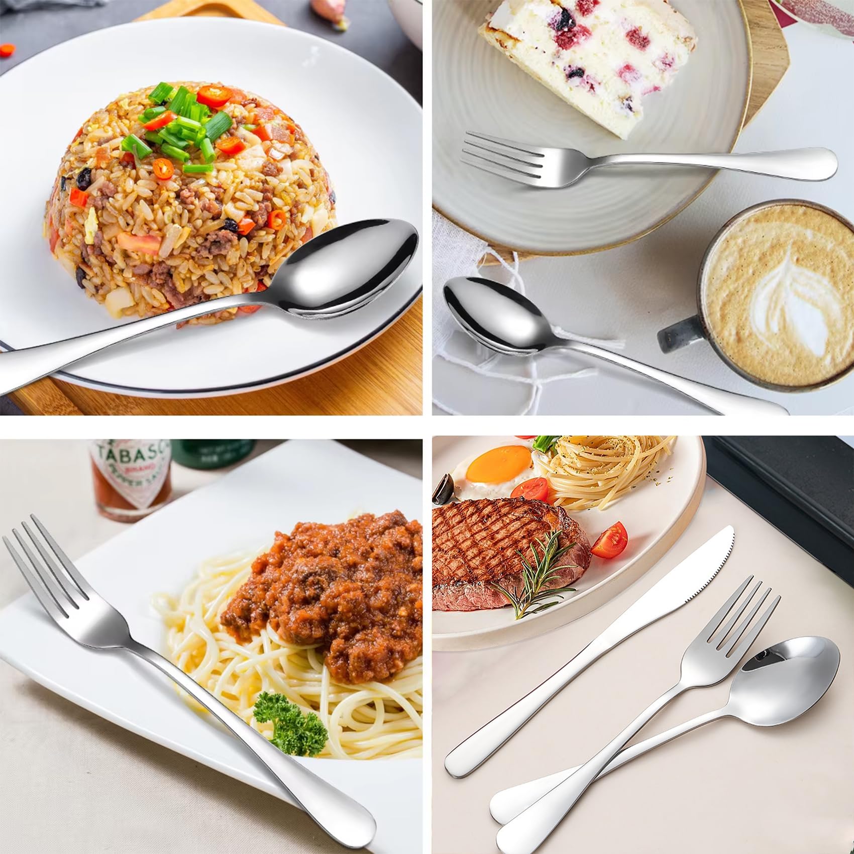 Couverts De Voyage Camping Pliable – Couteau Fourchette Cuillère Étui De Transport – Compact