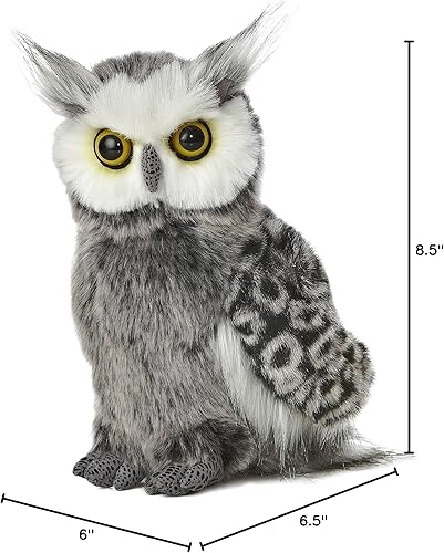 Miniatura 2 de Peluche de búho Barney de 9 pulgadas de Aurora