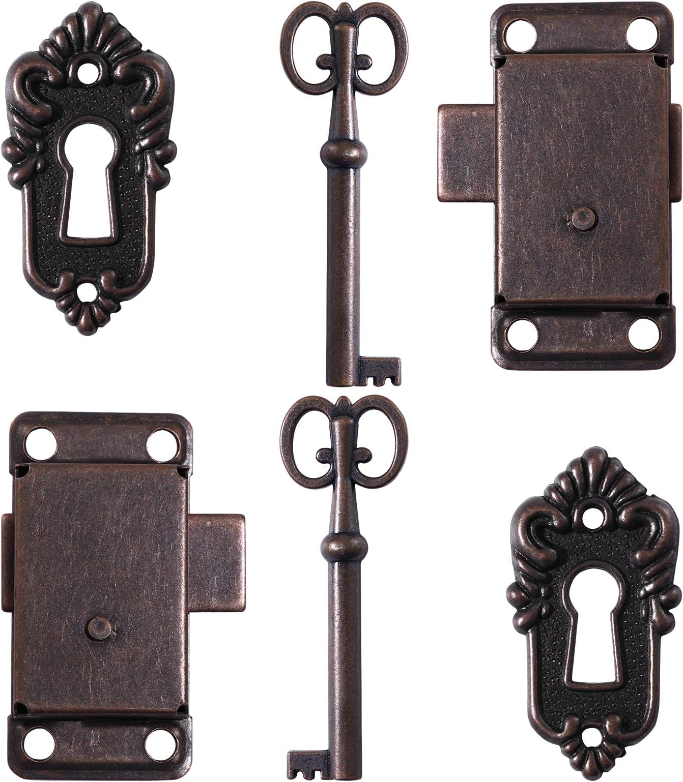 Lucchetti Push Lock Per Camper - Confezione 4 Pezzi Nero, Per Mobili E Barche - Foto 2